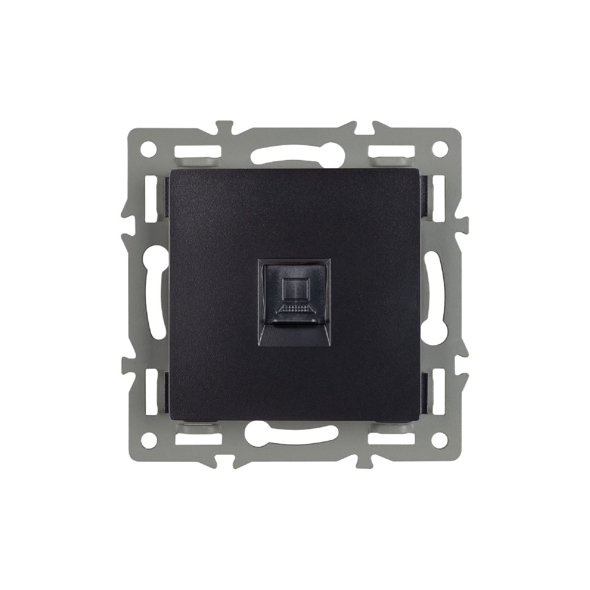 механизм компьютерной розетки arlight sct-mpc1-pl-bk 045334
