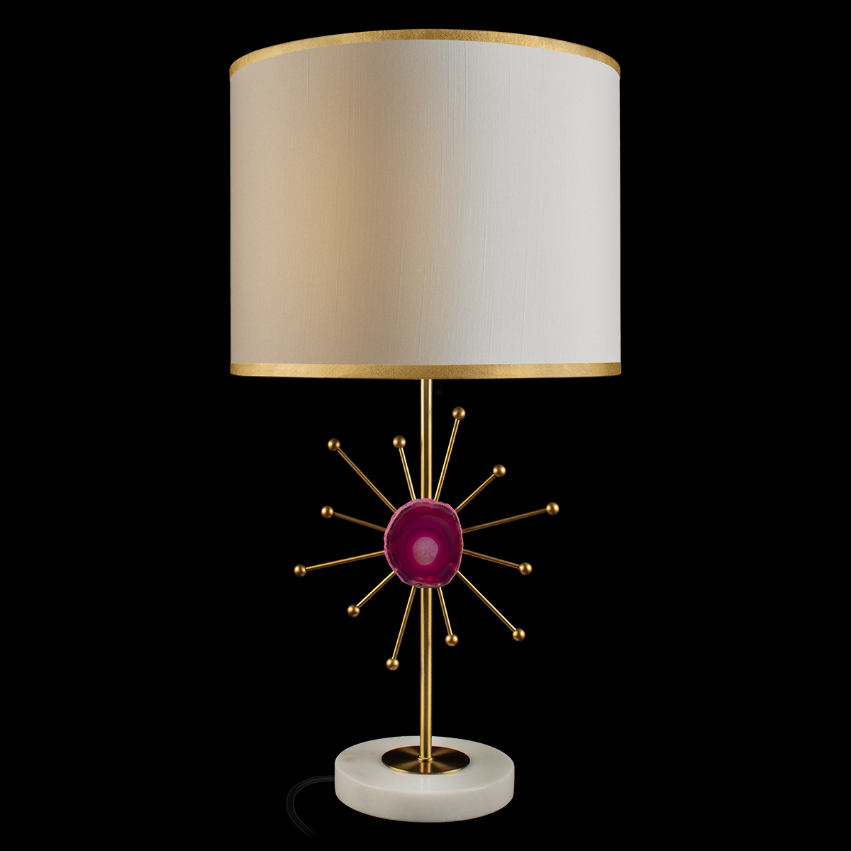 настольная лампа loft it agate 10514t red