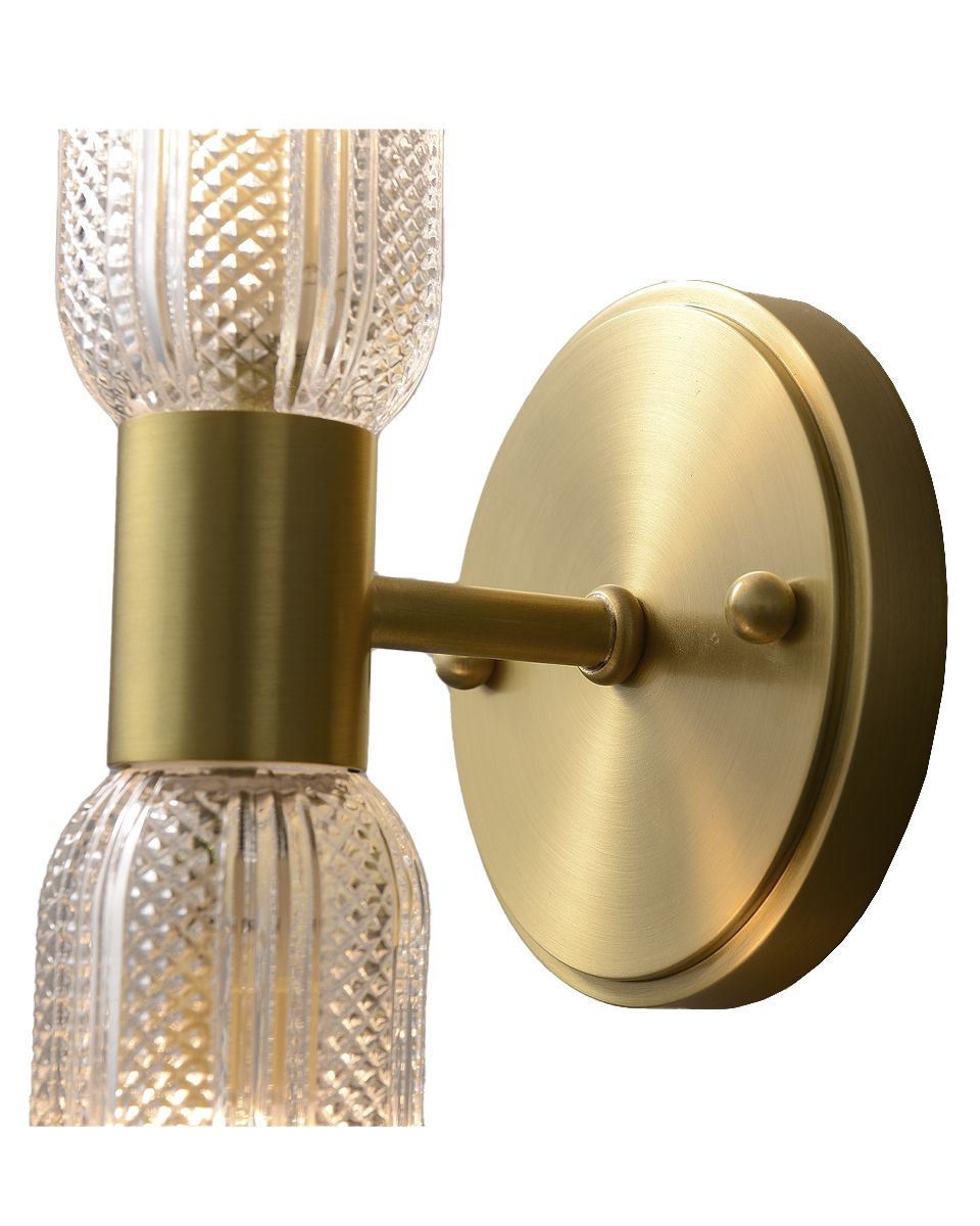бра moderli brass v11018-2w