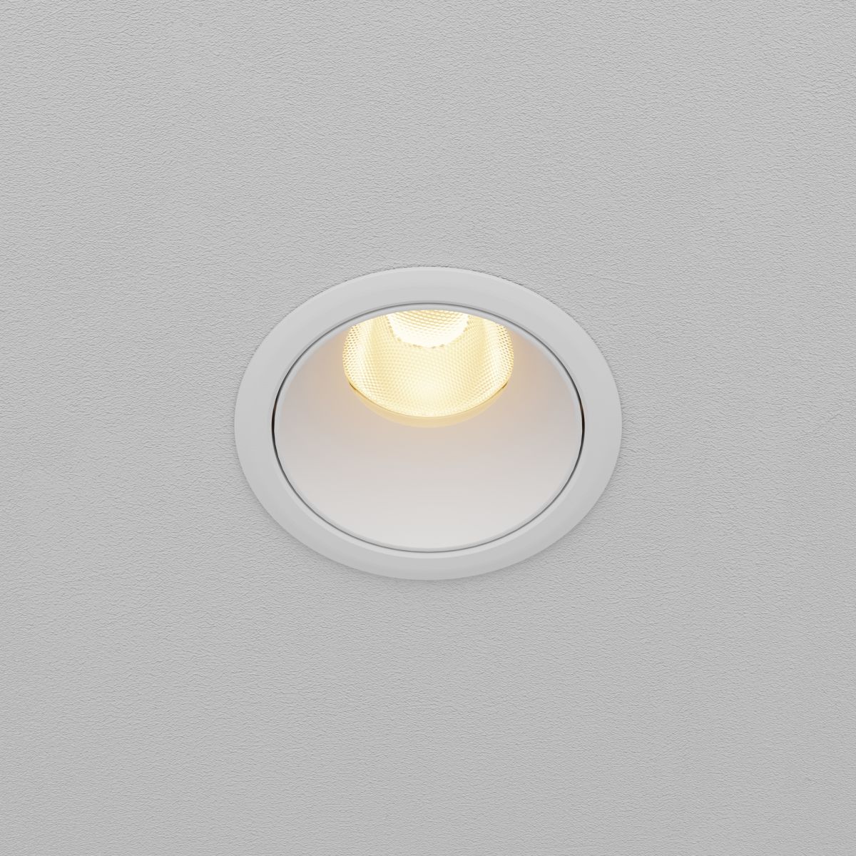 встраиваемый светильник maytoni dip dl115-10w-2.7k-w