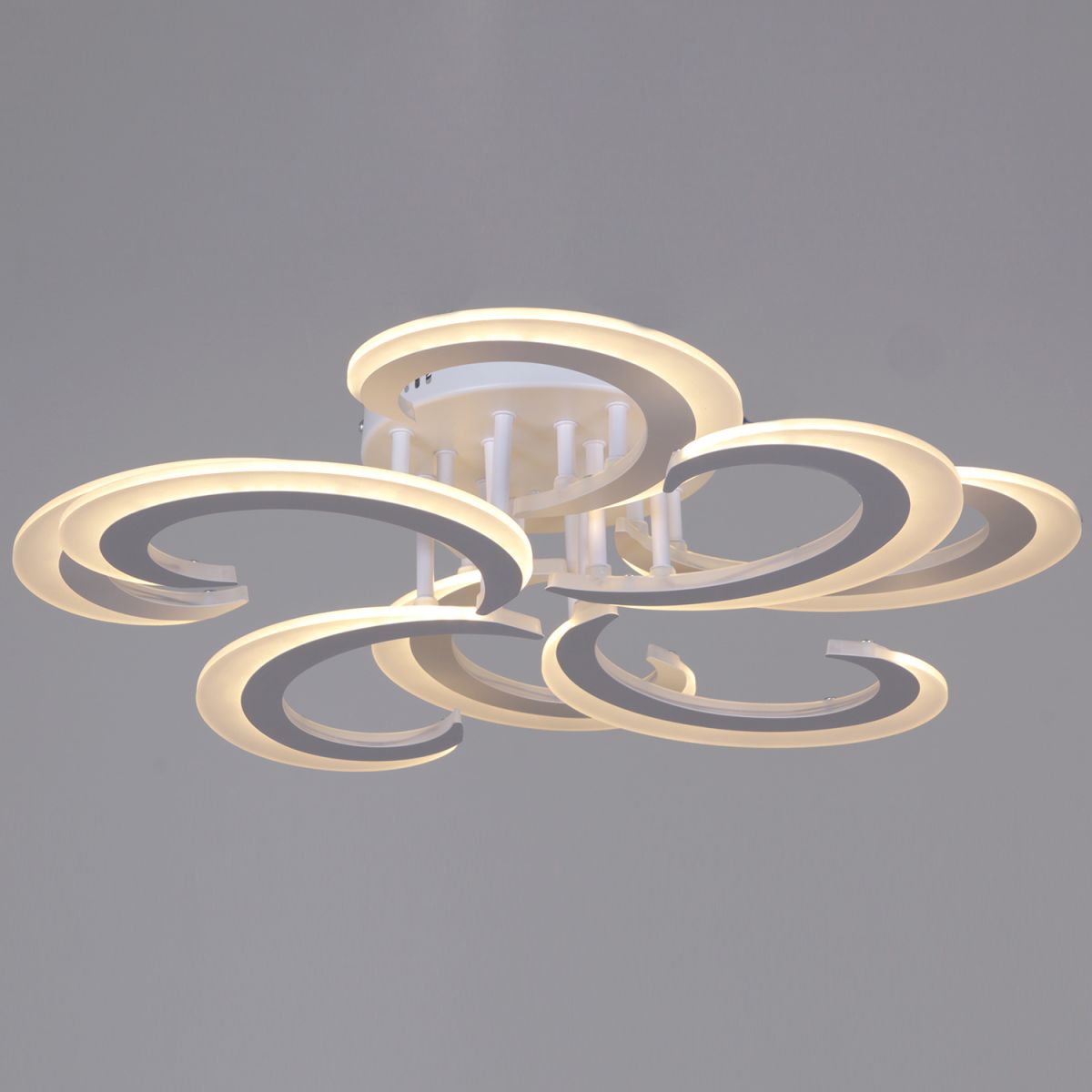 потолочная люстра reluce 05090-0.3-4+4 wh