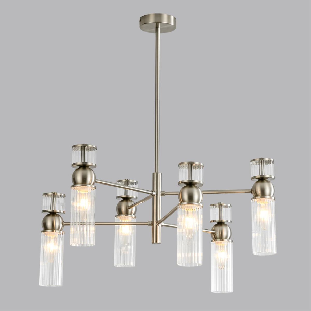 люстра на штанге lumion moderni denver 8277/6