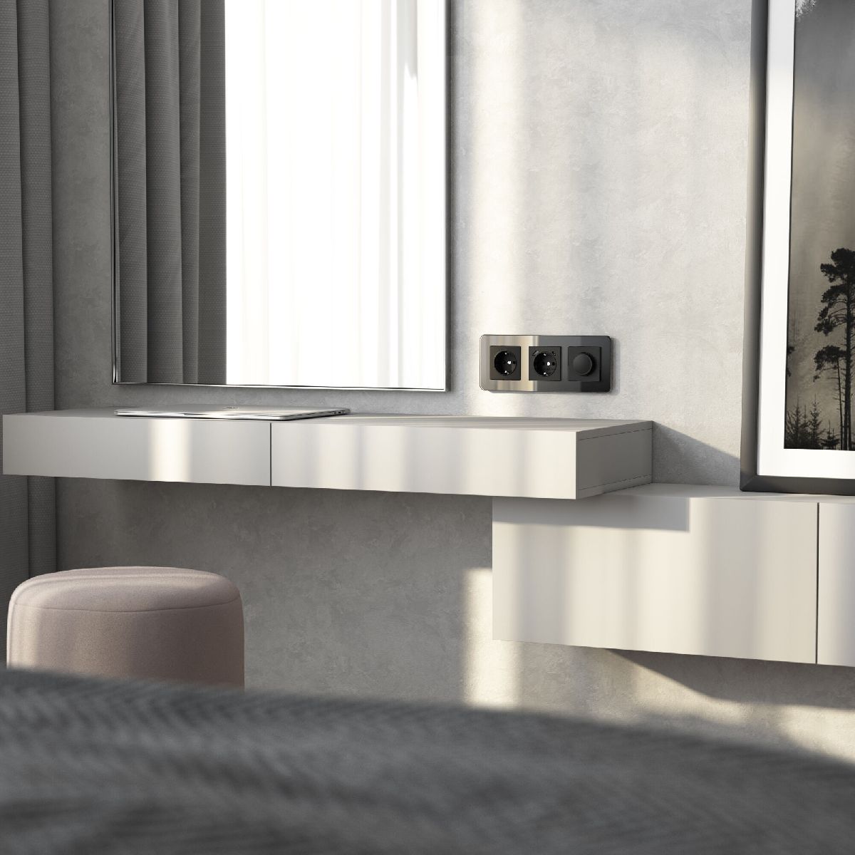 рамка на 3 поста werkel elite w0032448 4690389196225 a063821