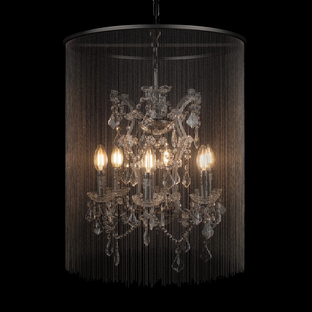 подвесная люстра loft it vaille crystal 10450/500