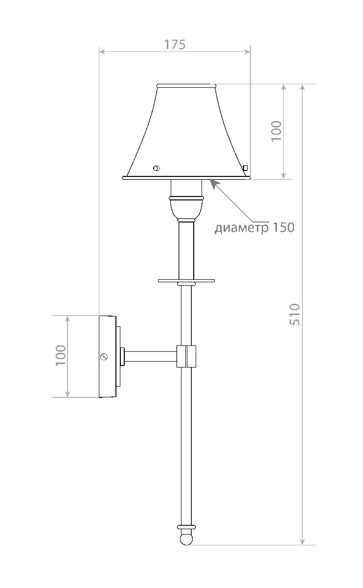 бра covali wl-52148/31462