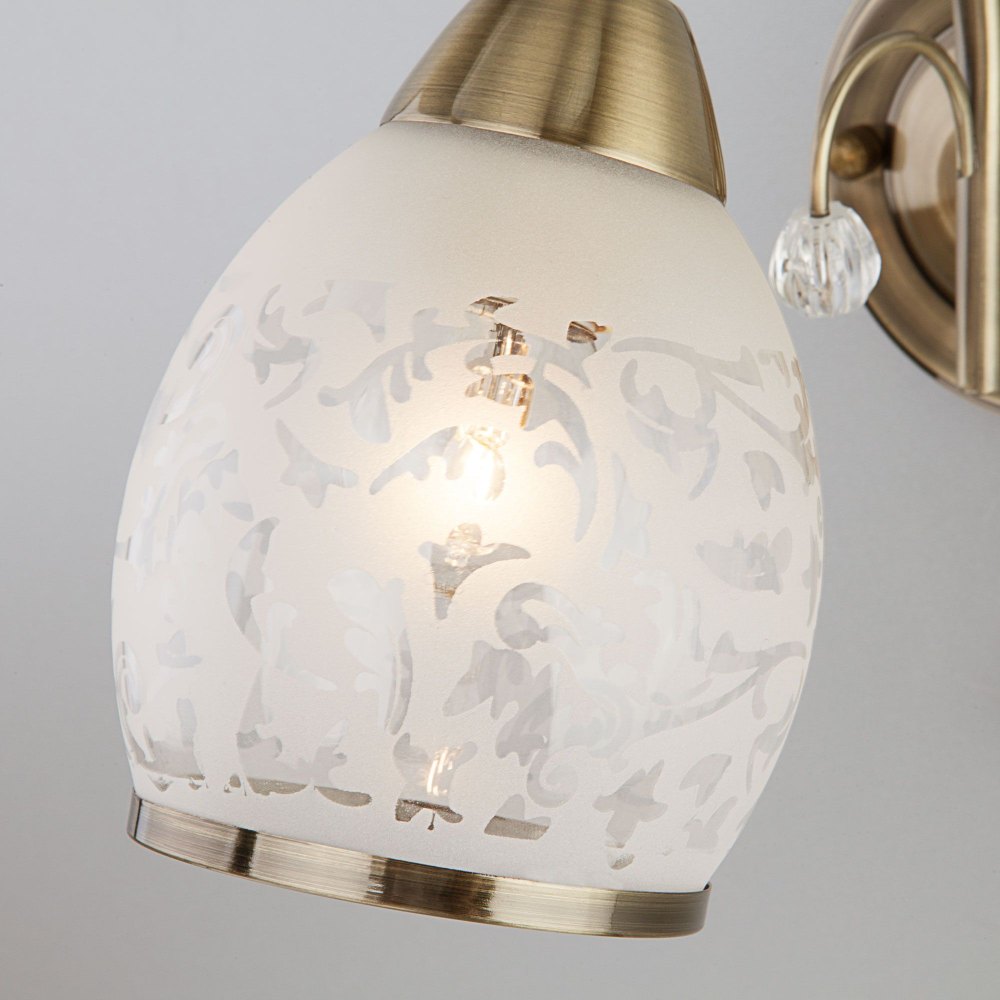 бра eurosvet 30026/1 античная бронза