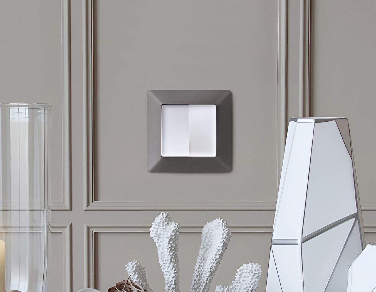 комплект механизма 2-кл проходного выключателя ambrella volt alfa ma123020