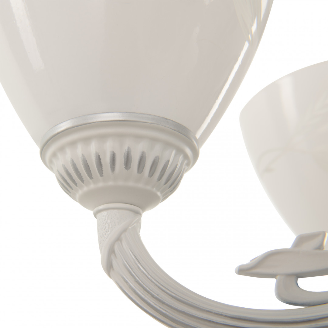 подвесная люстра arte milano 343659/5 wt+sl