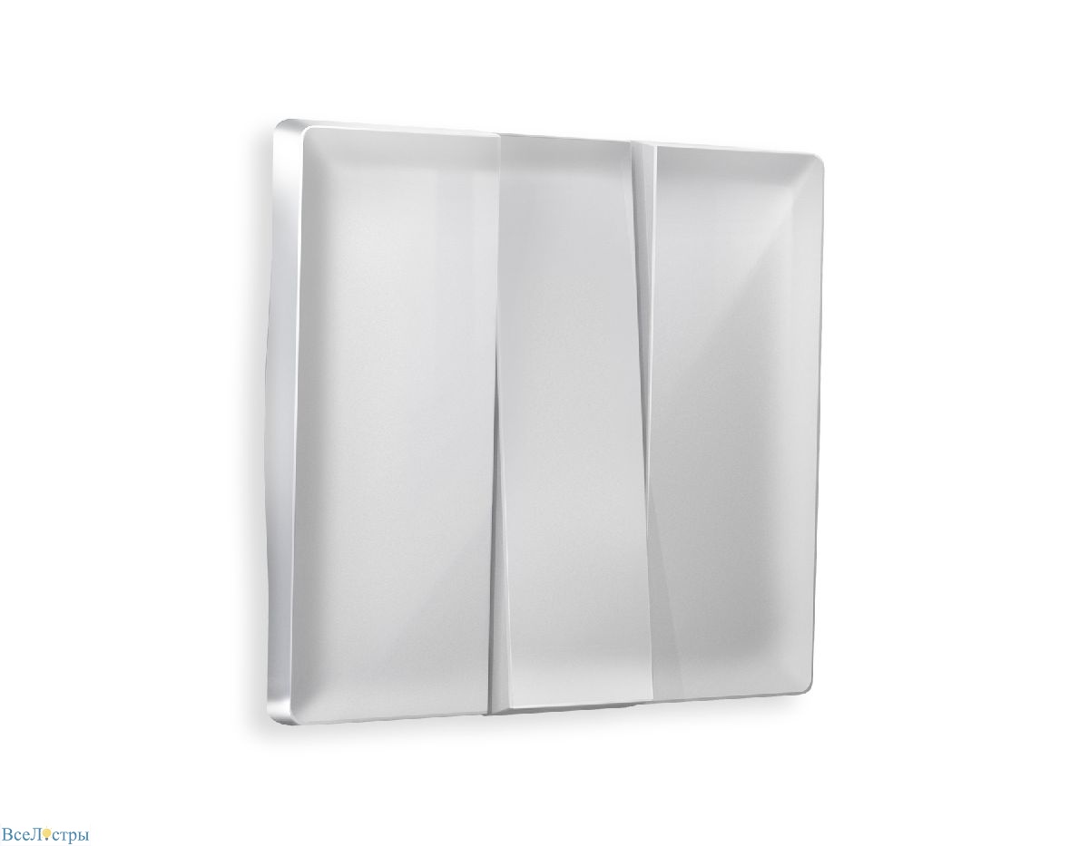 лицевая панель для выключателя трехклавишного ambrella volt alfa ap4050