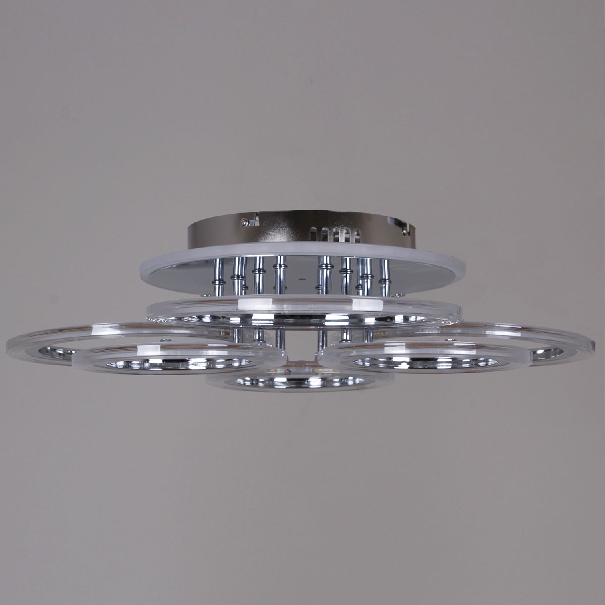 потолочная люстра reluce 09812-3.3-3+3d cr (rgb)