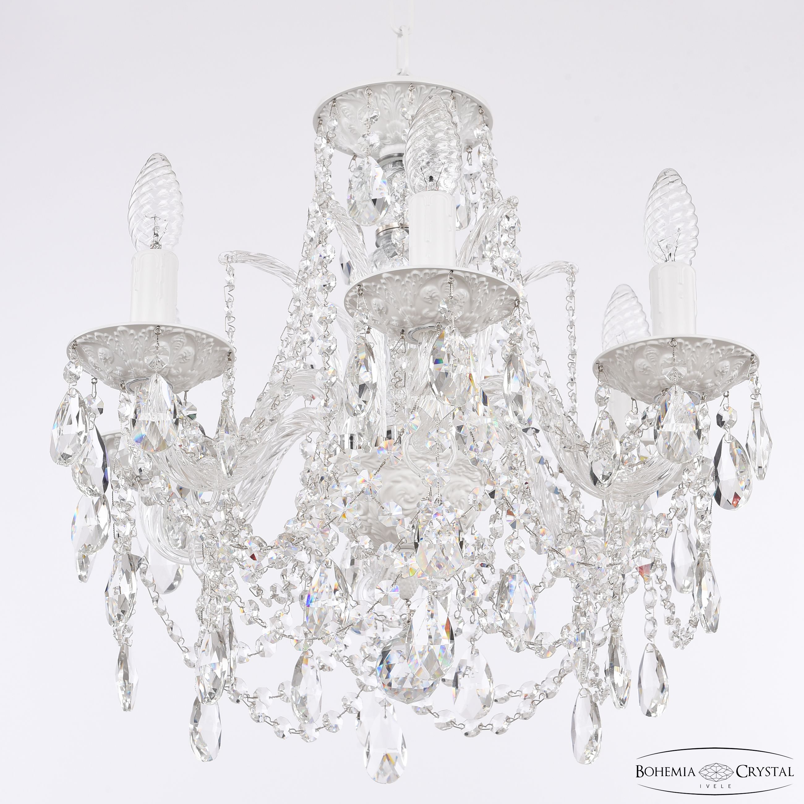 подвесная люстра bohemia ivele crystal al16311/6/141 wm