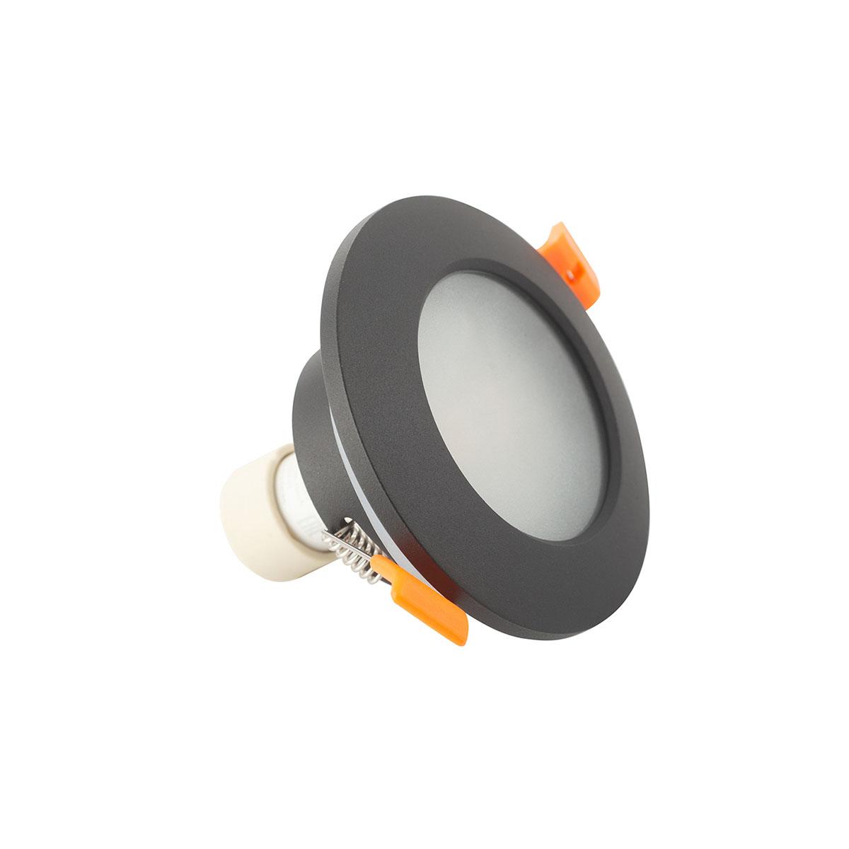 встраиваемый светильник denkirs dk3016-bk