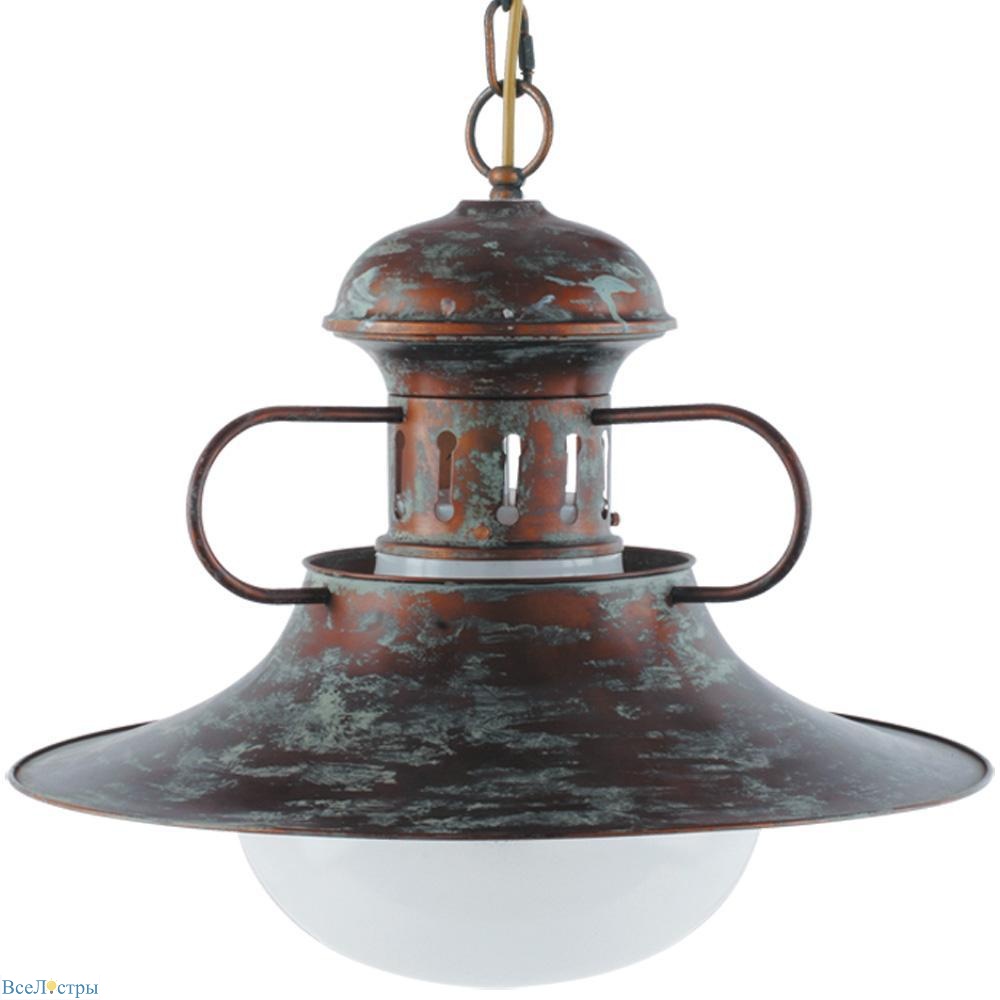 подвесной светильник arte lamp nautilus a3340sp-1bg