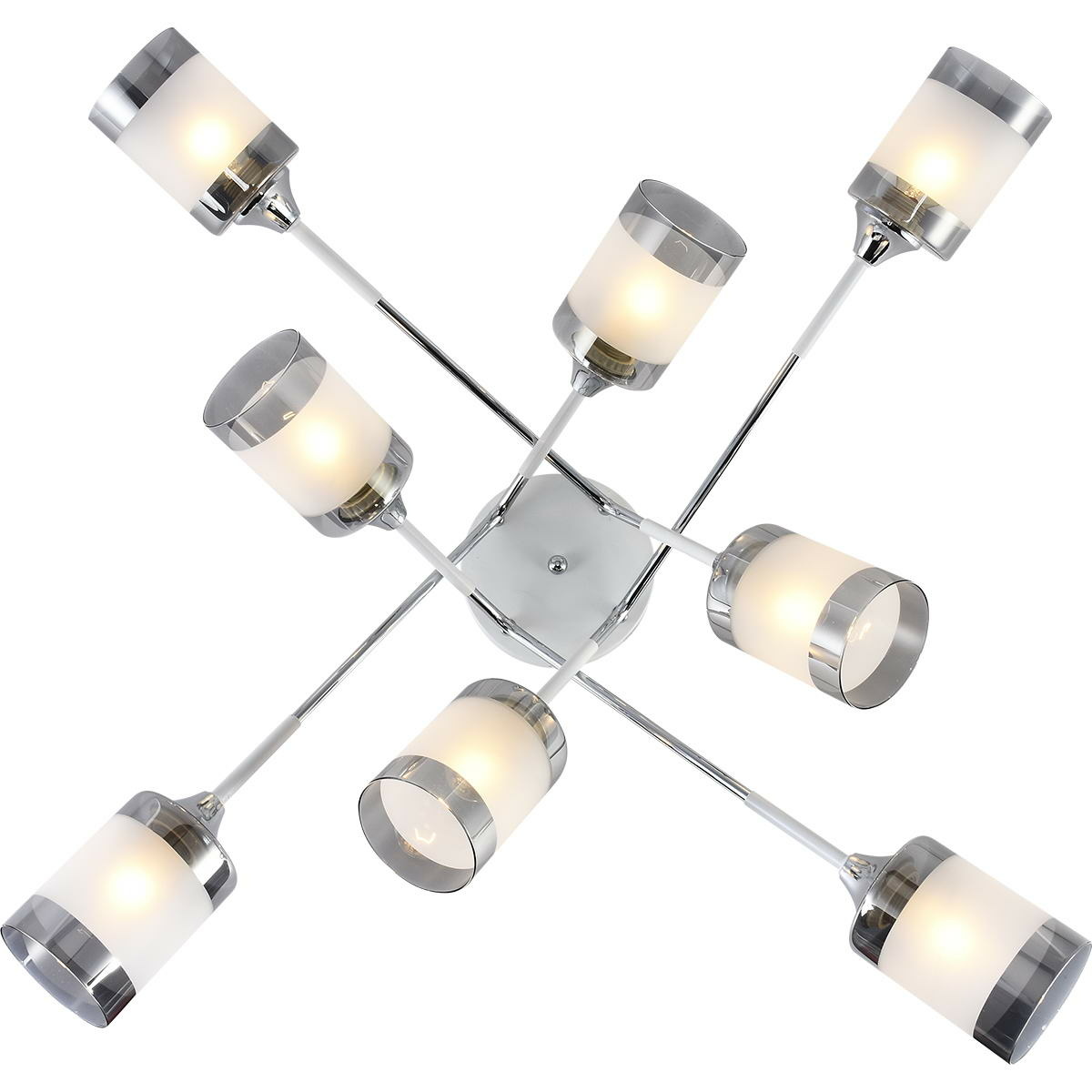 потолочная люстра reluce 01354-0.3-08 wh+cr
