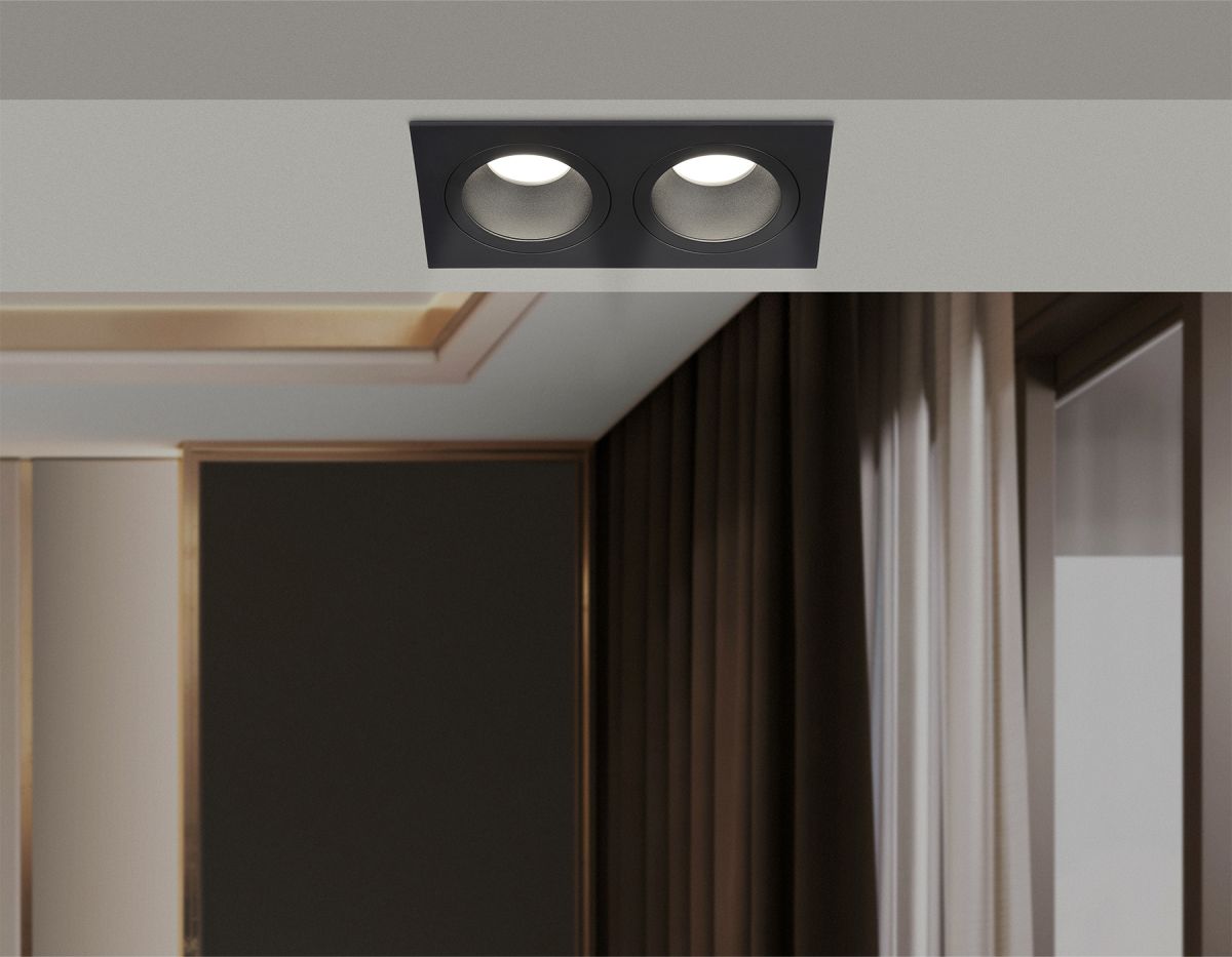 встраиваемый светильник ambrella light techno spot technic base tn102832