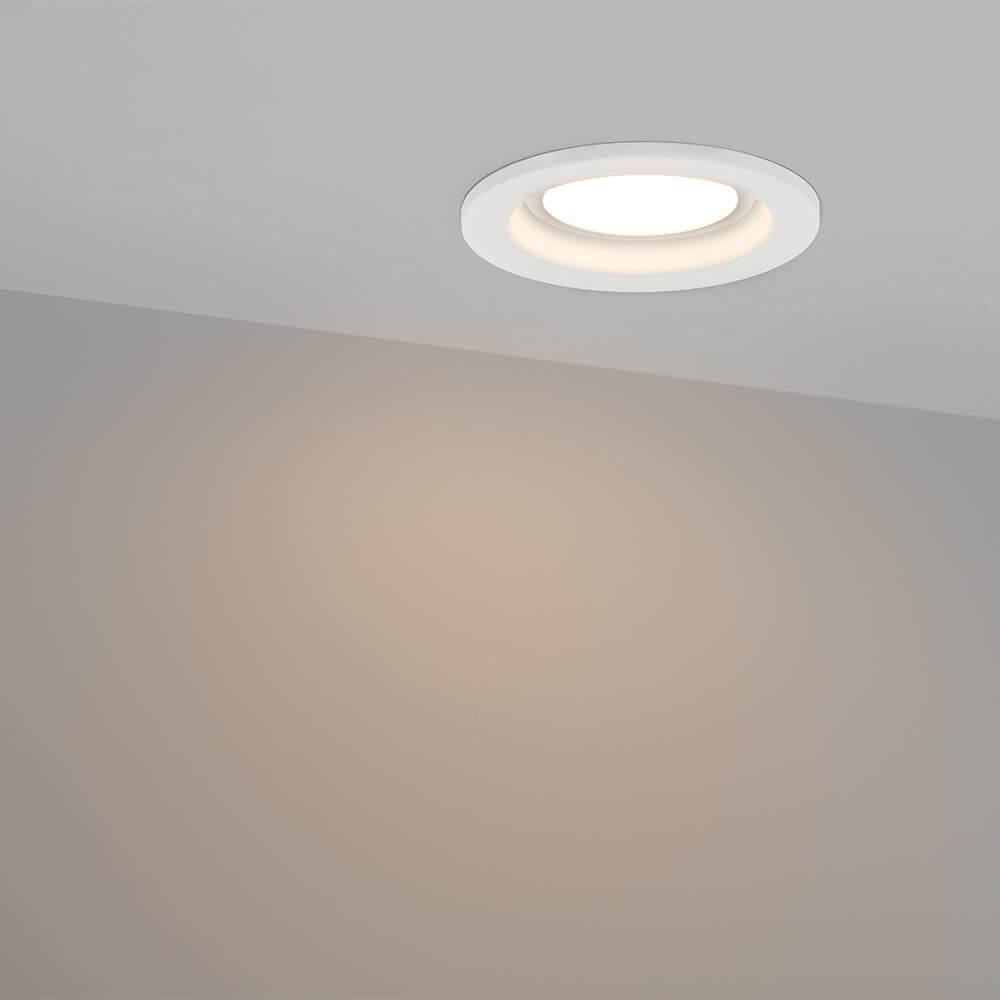 встраиваемый светодиодный светильник arlight ltd-70wh 5w warm white 018420