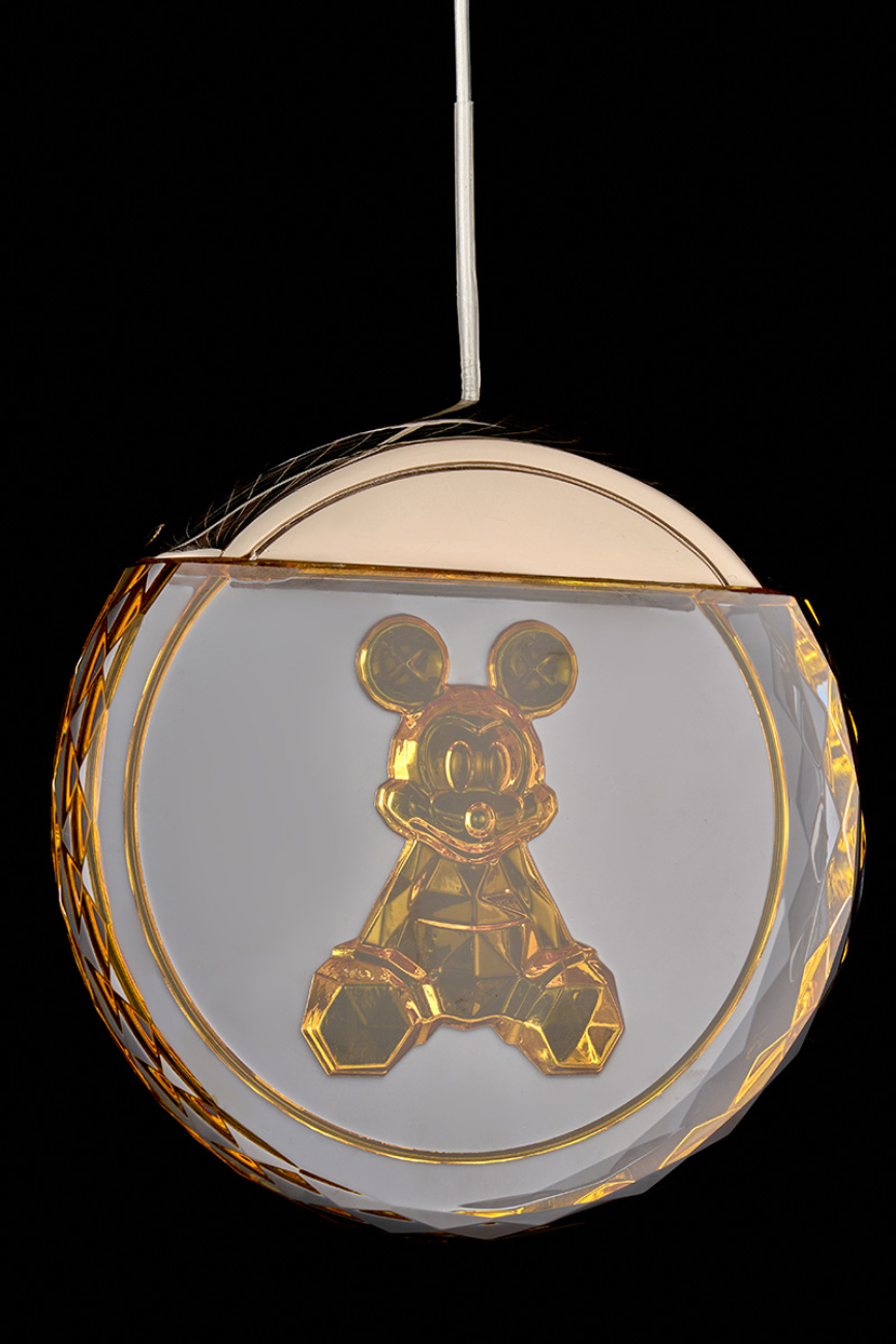 подвесной светильник mickey le7714/1or black chrome