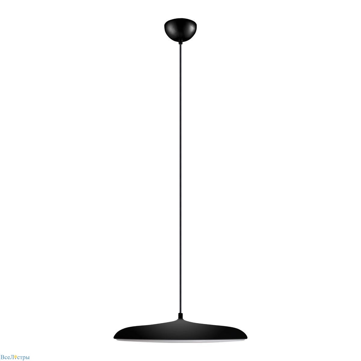 подвесной светодиодный светильник loft it plato 10119 black