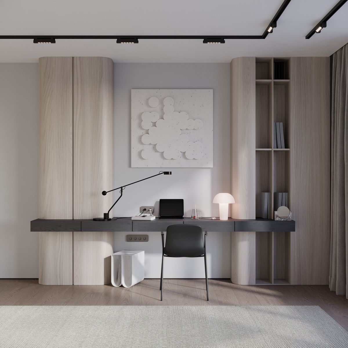 трековый однофазный светильник hesby lighting skylite hsbl_0025