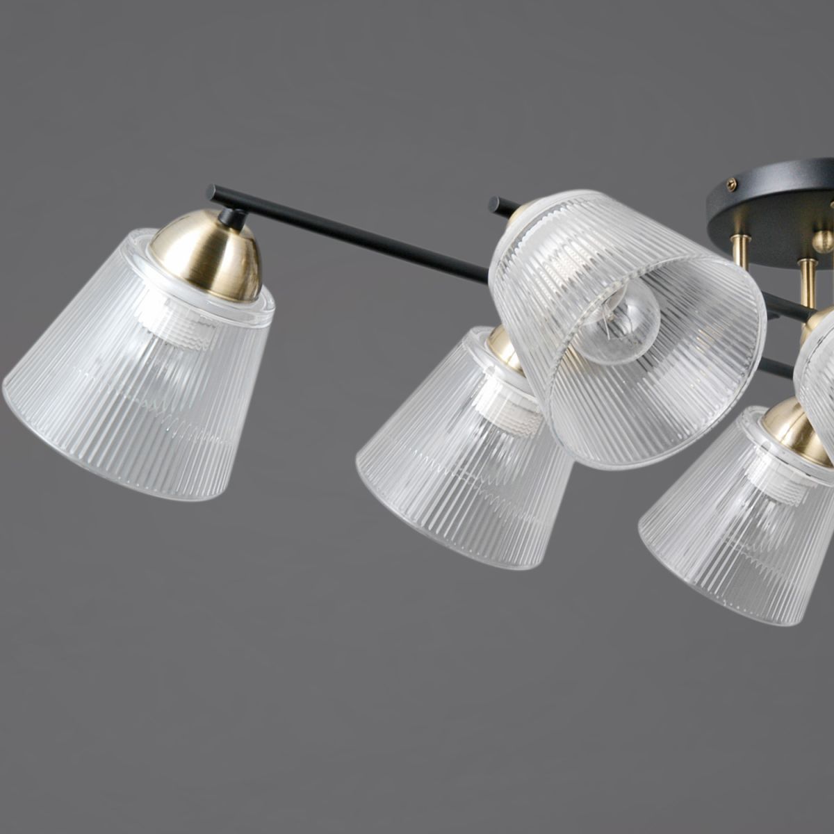 потолочная люстра illumico il0845-8csq-25bkab elite