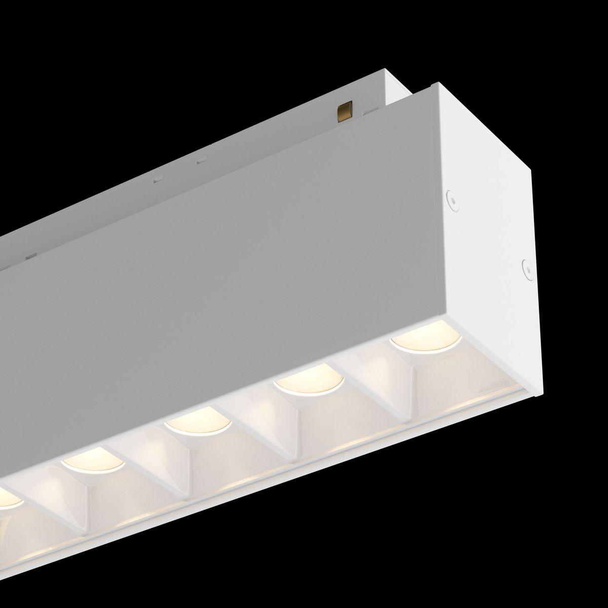 трековый светодиодный светильник для магнитного шинопровода maytoni technical points tr014-2-10w4k-w