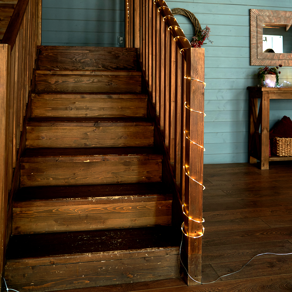 светодиодная гирлянда линейная мини дюралайт feron cl587 51460