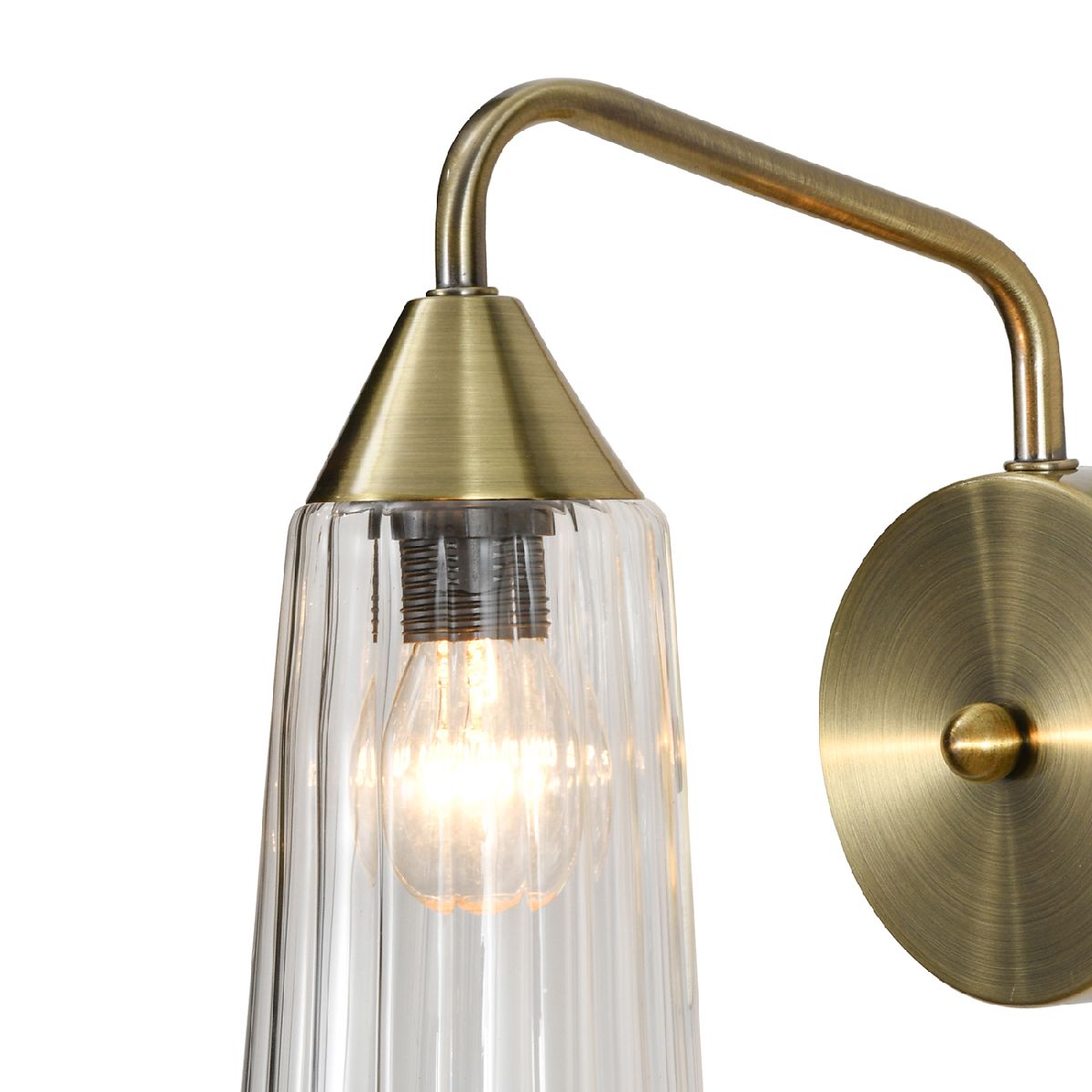 бра indigo campana 13028/1w brass v000508