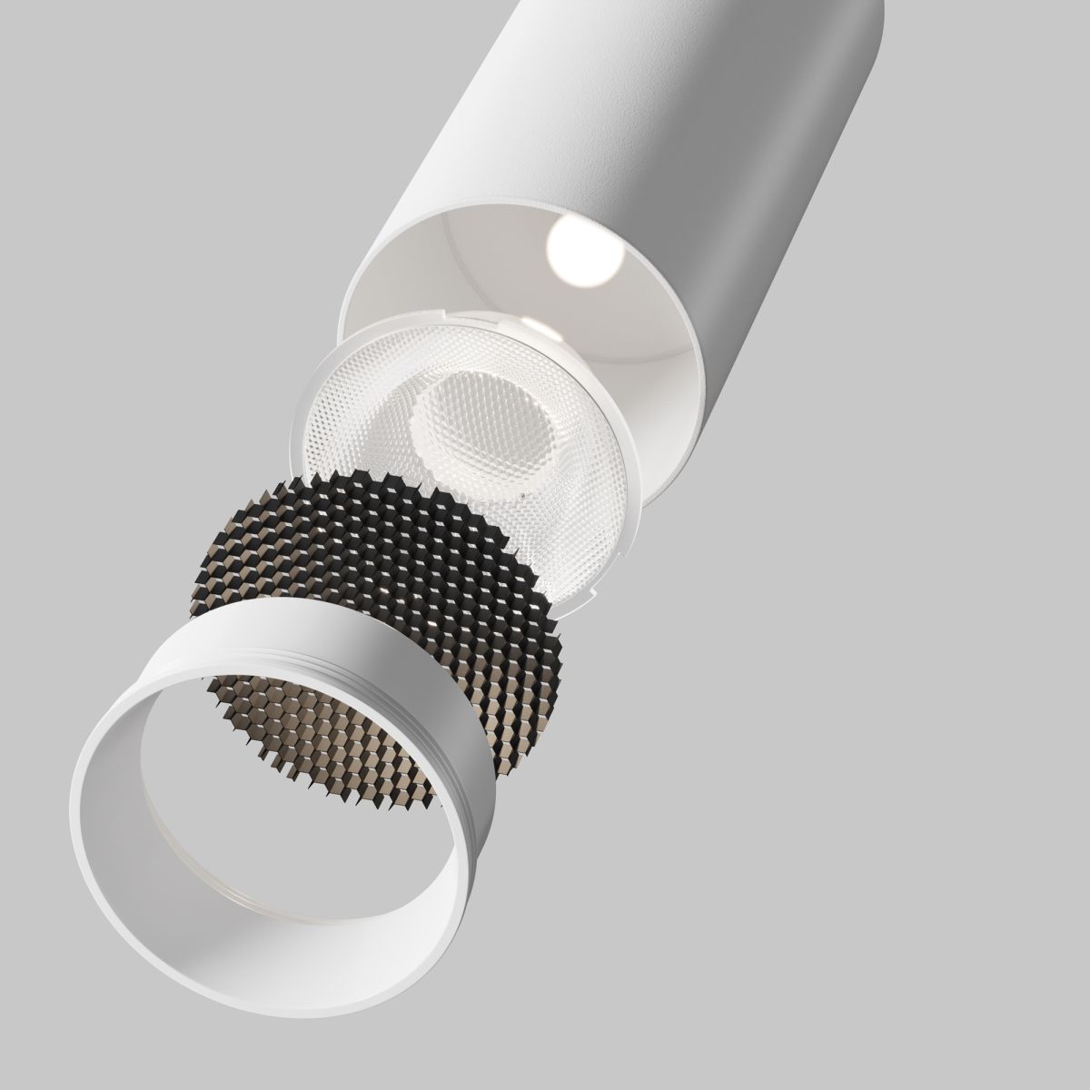 спот maytoni technical focus led c055cl-l12w4k-ss-w