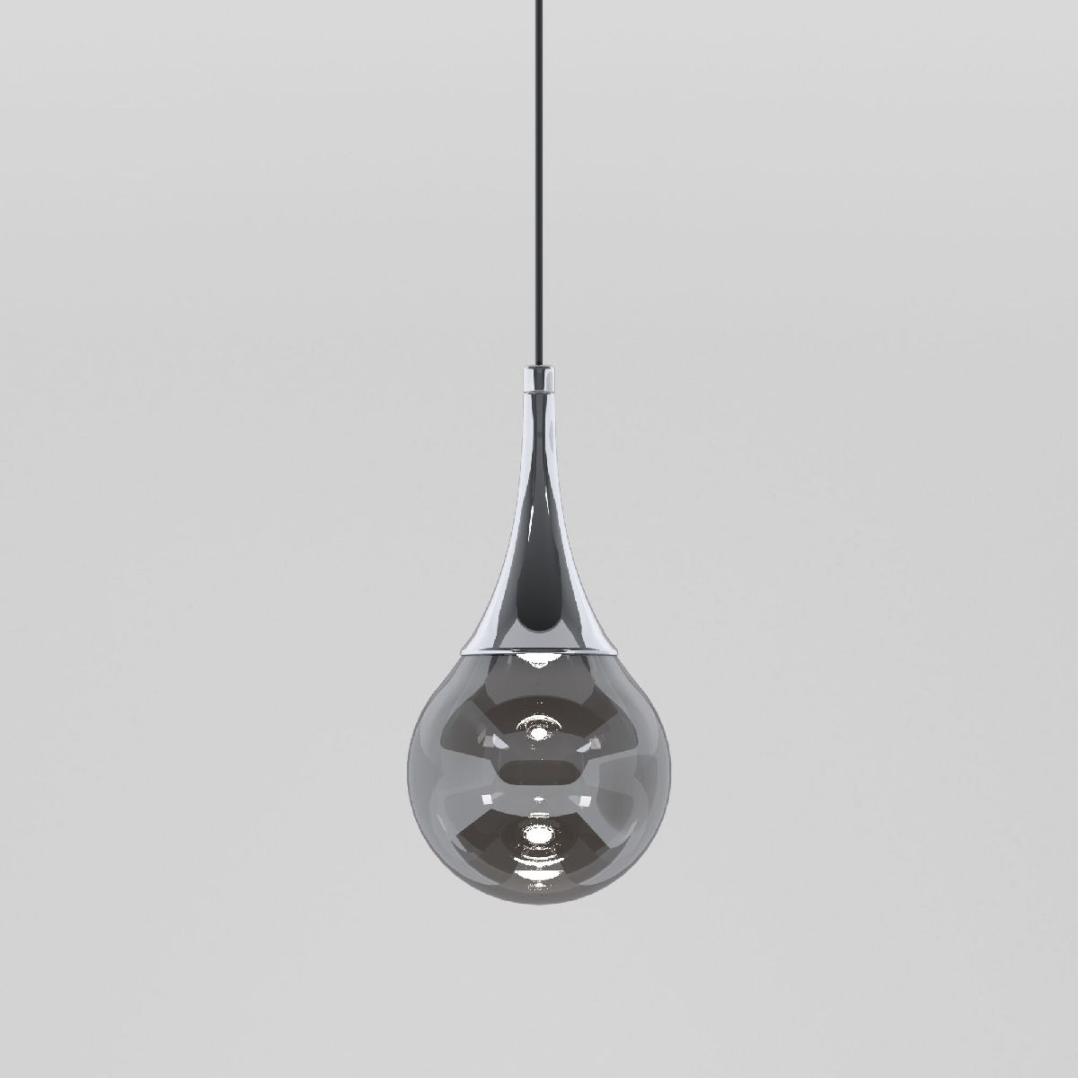 подвесной светильник eurosvet adour 50256/1 led дымчатый a063855