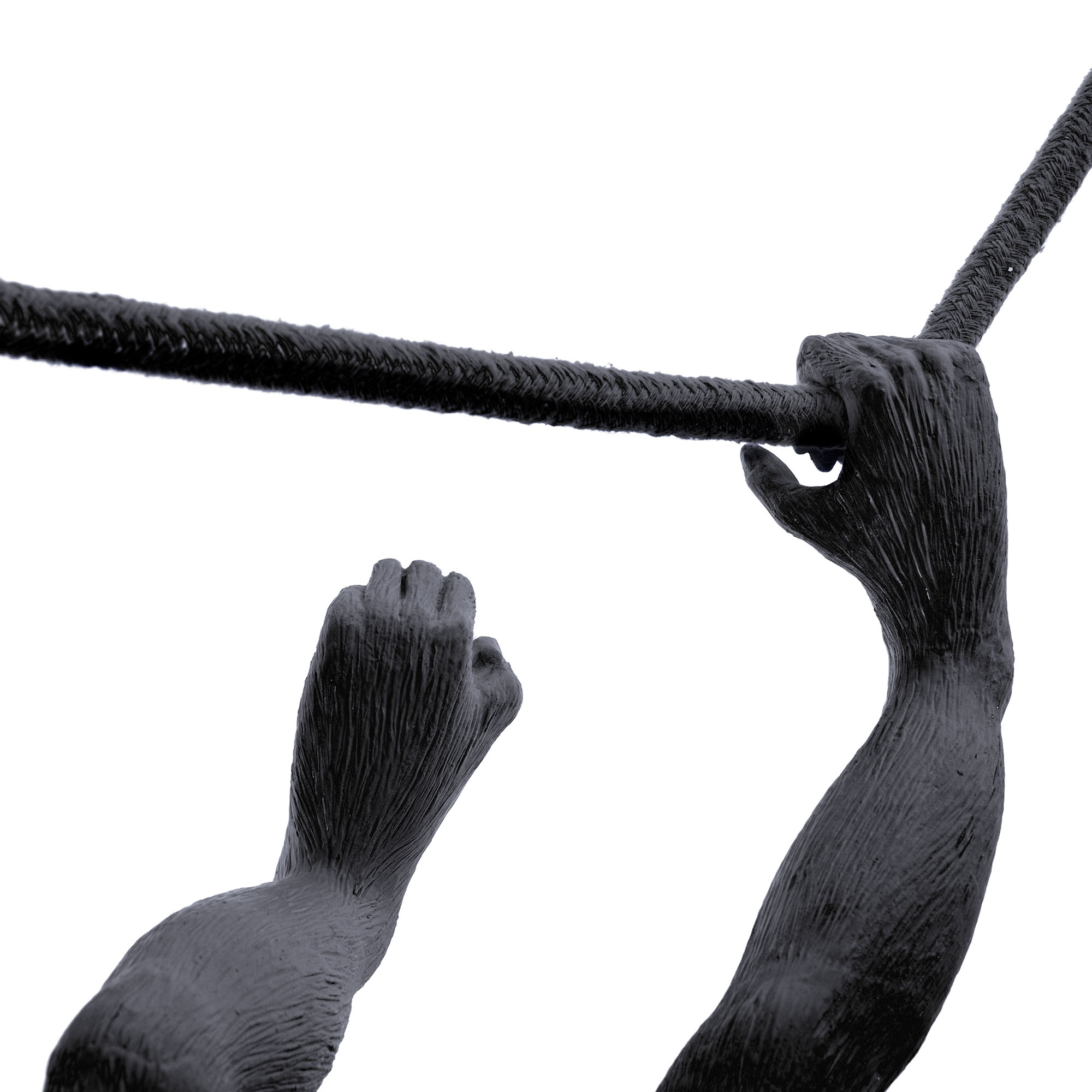 подвесной светильник the monkey lamp swing black seletti
