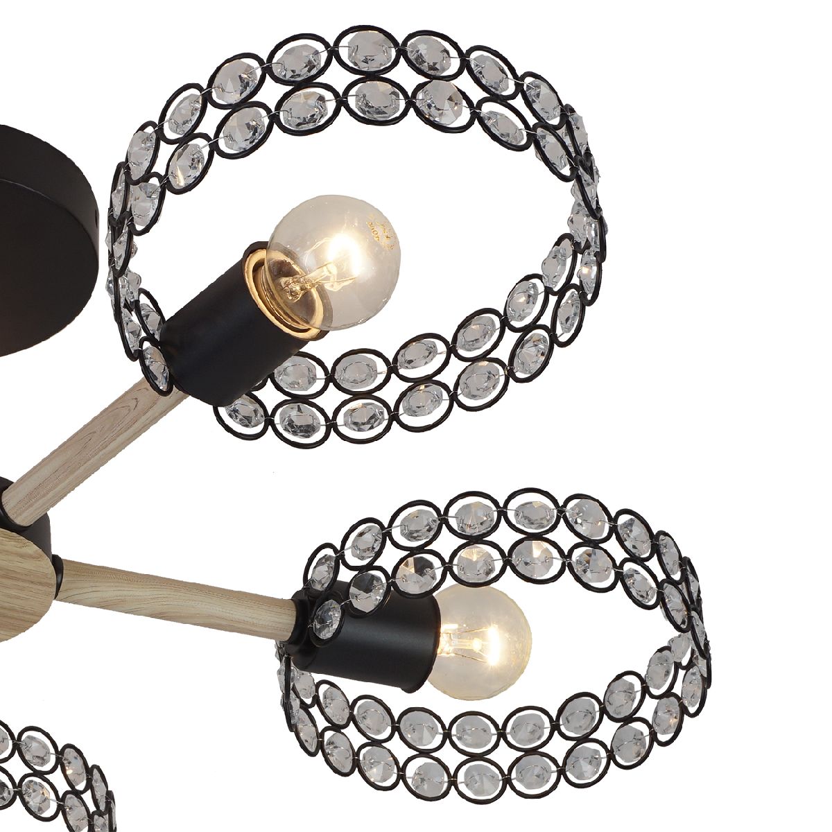 люстра на штанге escada banjo 679/5p black
