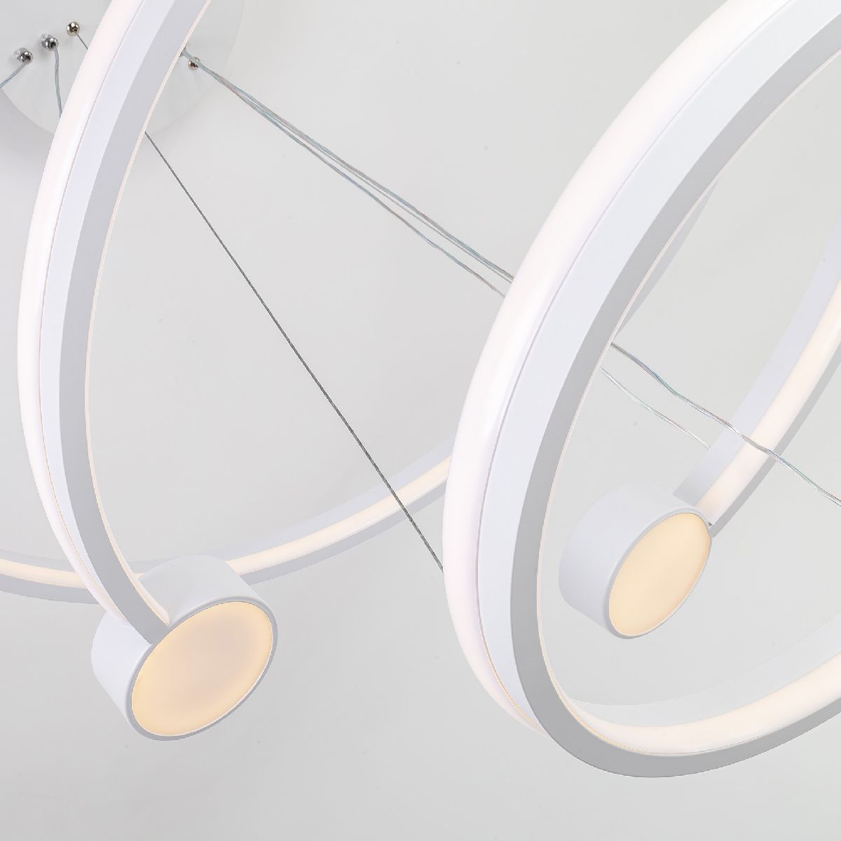 подвесная люстра led4u l7100-3 wт