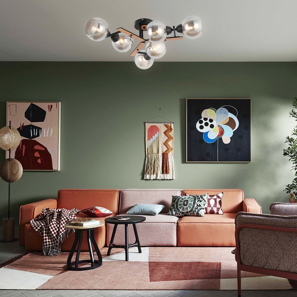 потолочная люстра escada barclay 1102/6p