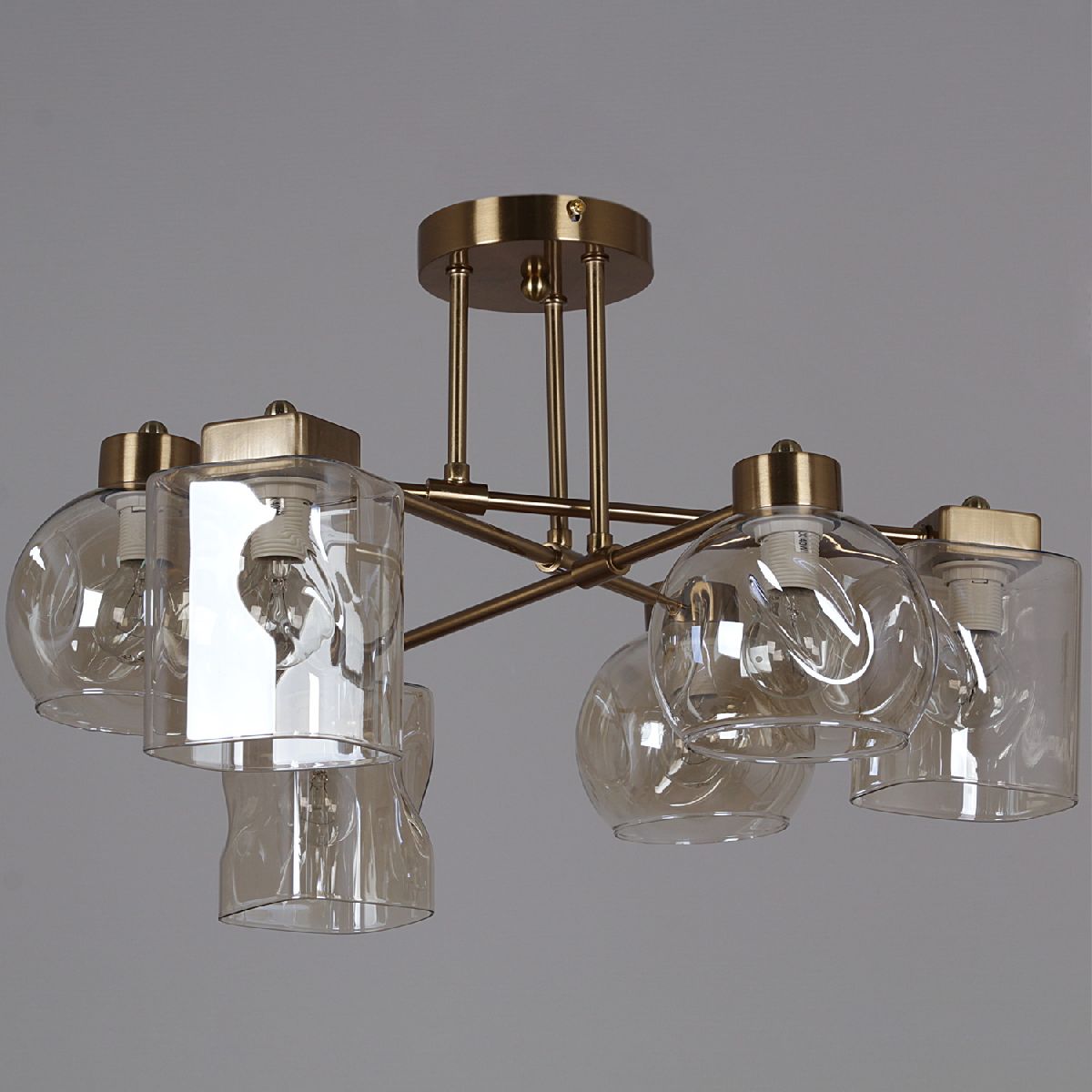 потолочная люстра illumico il5360-6cst-79 anb