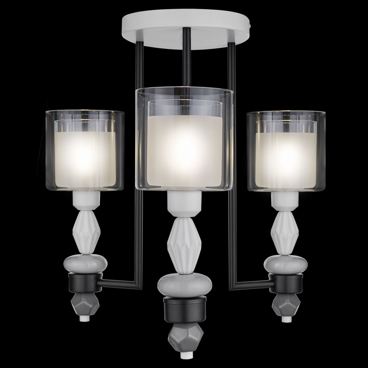 потолочная люстра 33 идеи chn902k.03.wh17.wbl-s25tr