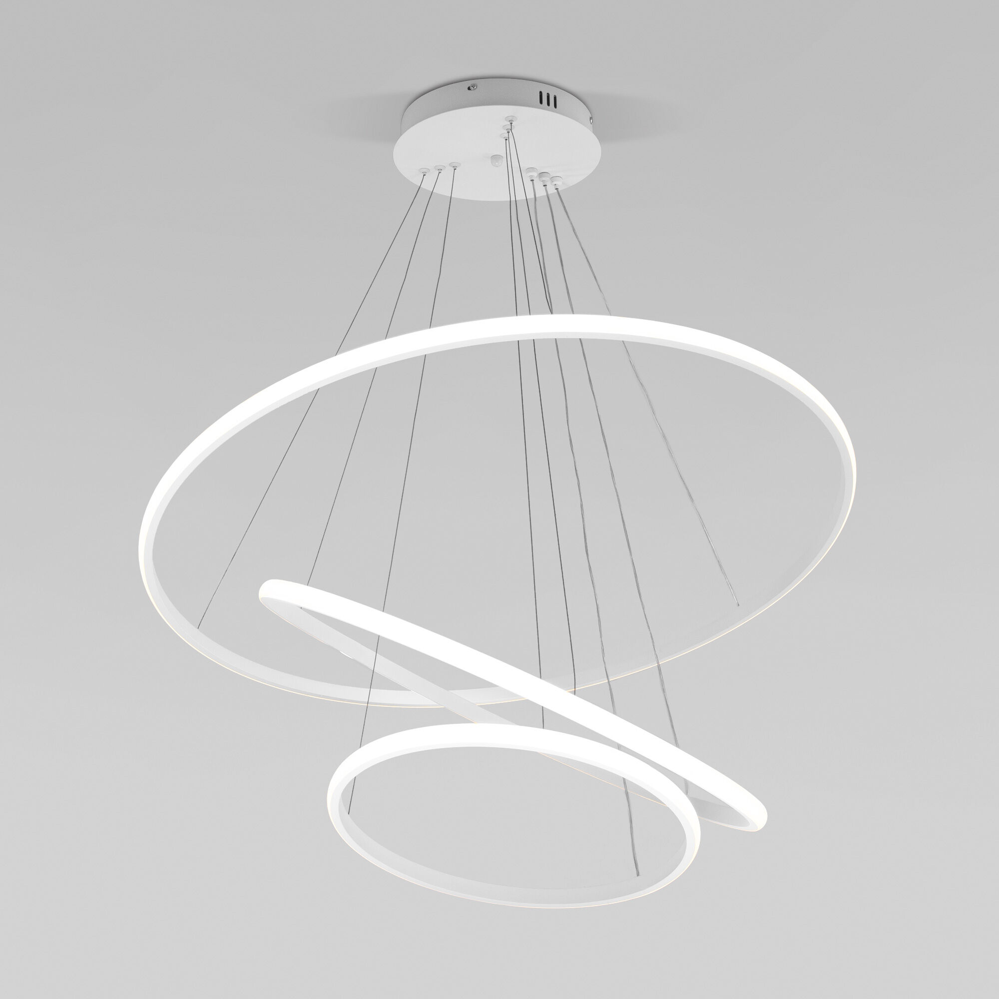 подвесная люстра eurosvet collars 90264/3 белый