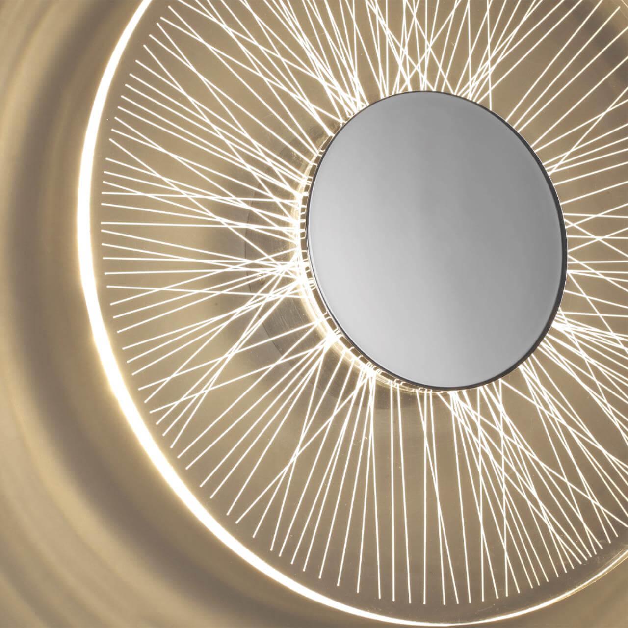настенный светодиодный светильник odeon light midcent solaris 6628/9wl