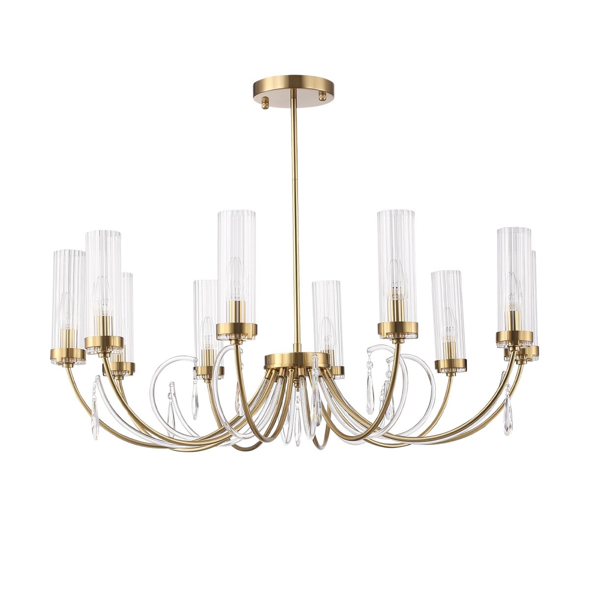 люстра на штанге st luce иллюмиа sl1400.303.10