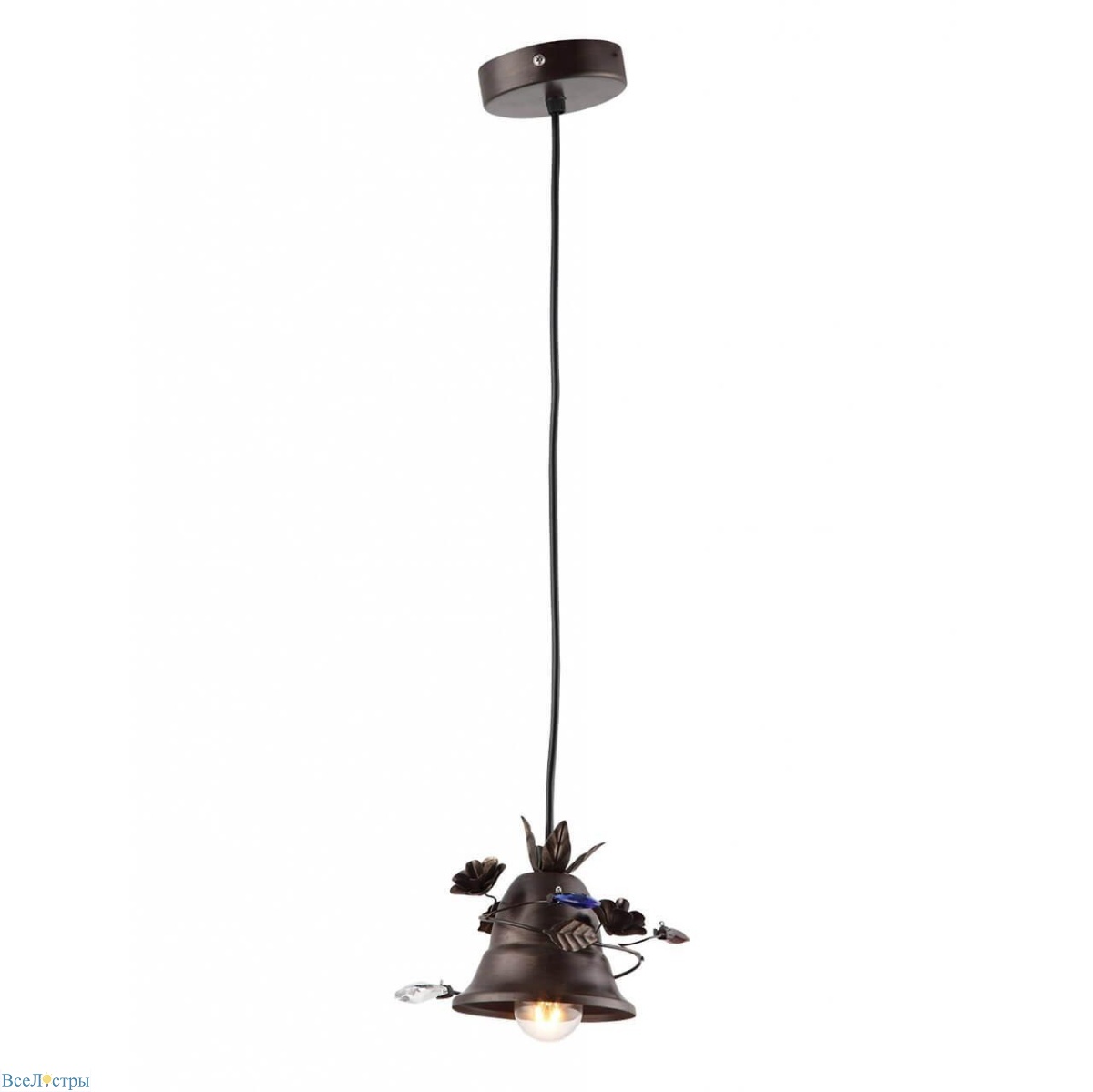 подвесной светильник arte lamp bells a1795sp-1ri