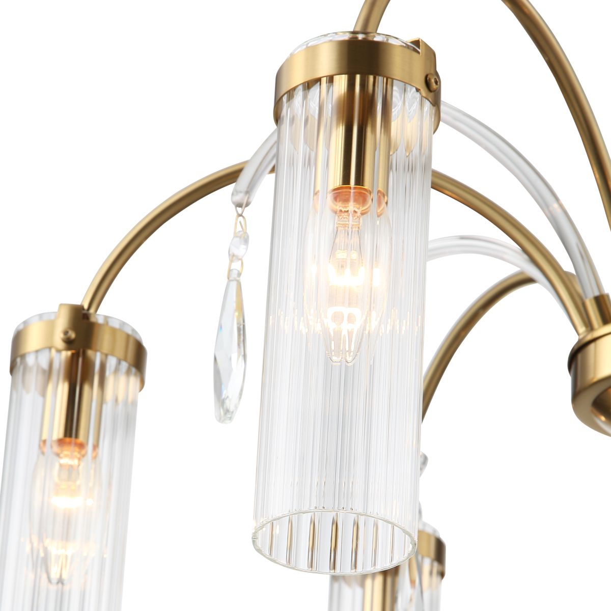 люстра на штанге st luce люминера sl1401.303.10