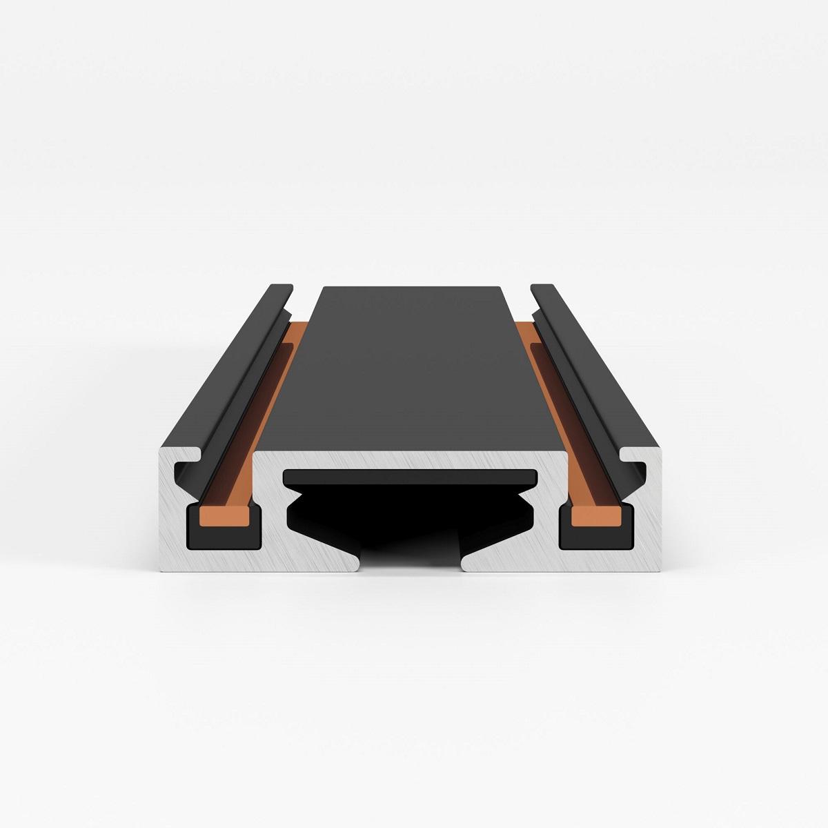 шинопровод магнитный накладной elektrostandard flat magnetic 85129/00 черный a063722