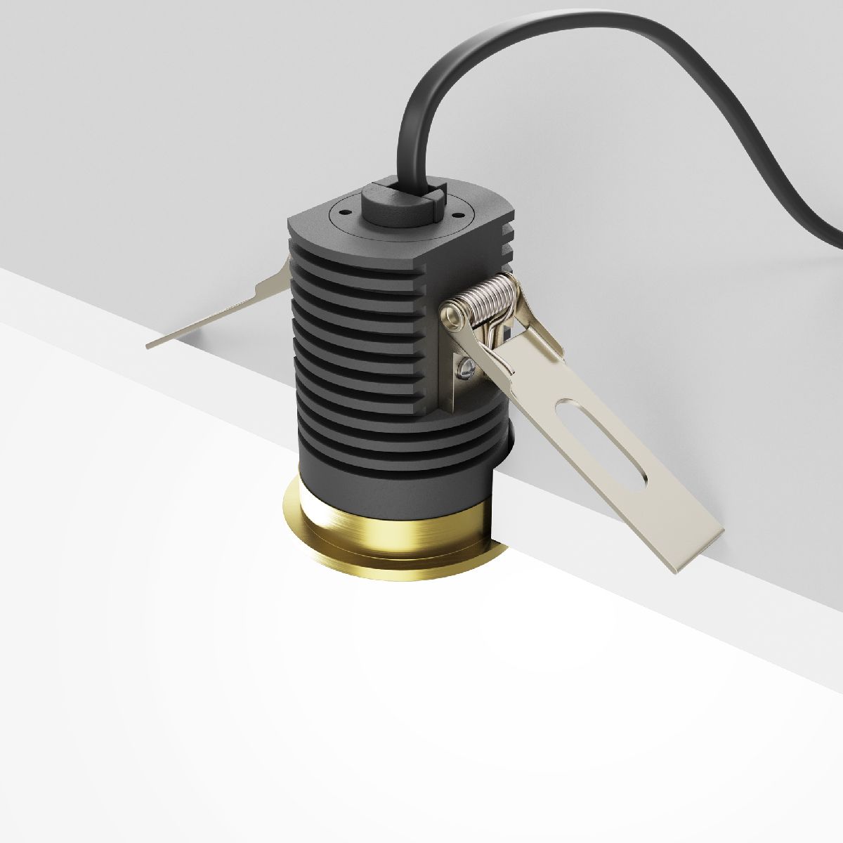 встраиваемый светильник maytoni mini dl059-7w4k-bs