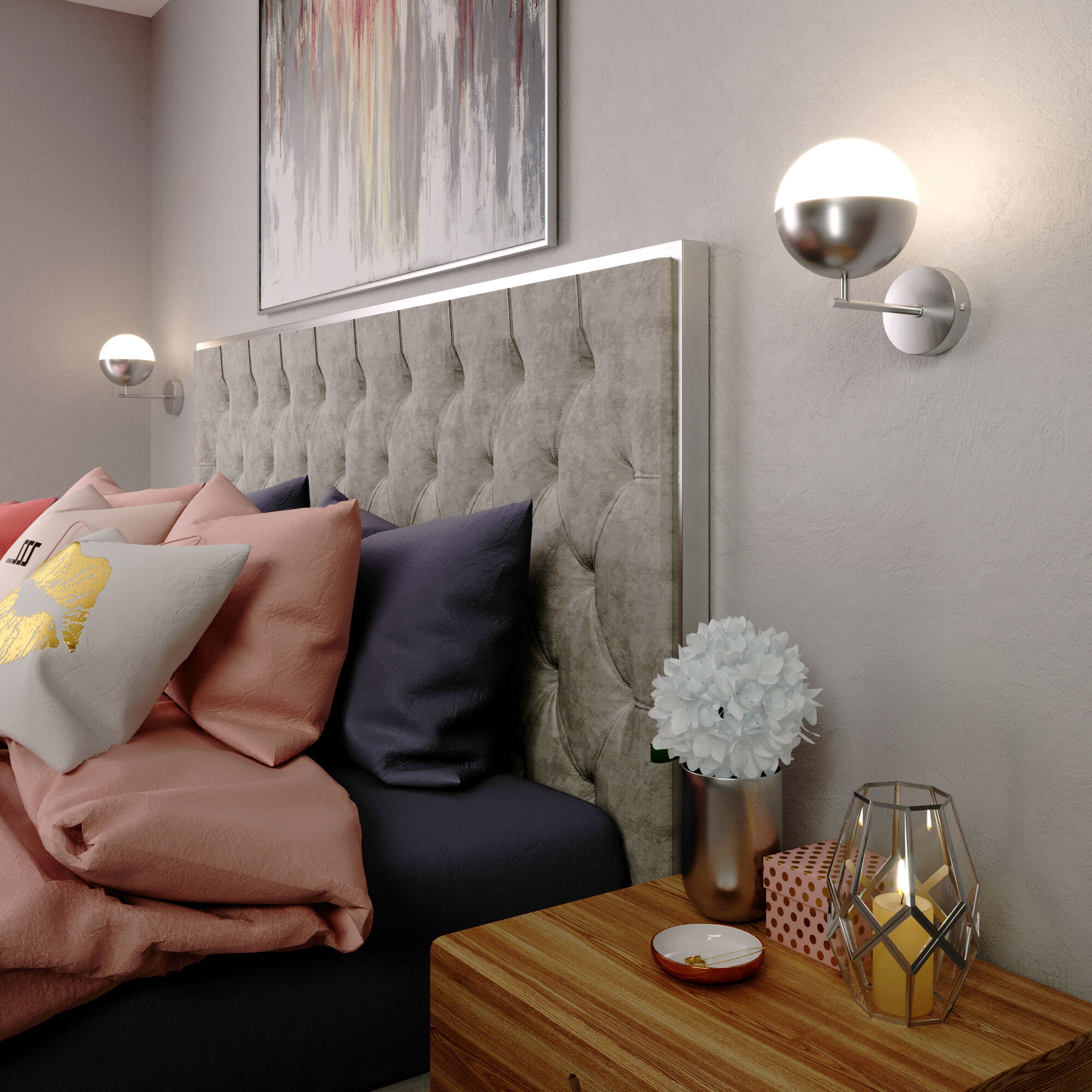 бра eurosvet nuvola 70129/1 хром a060831