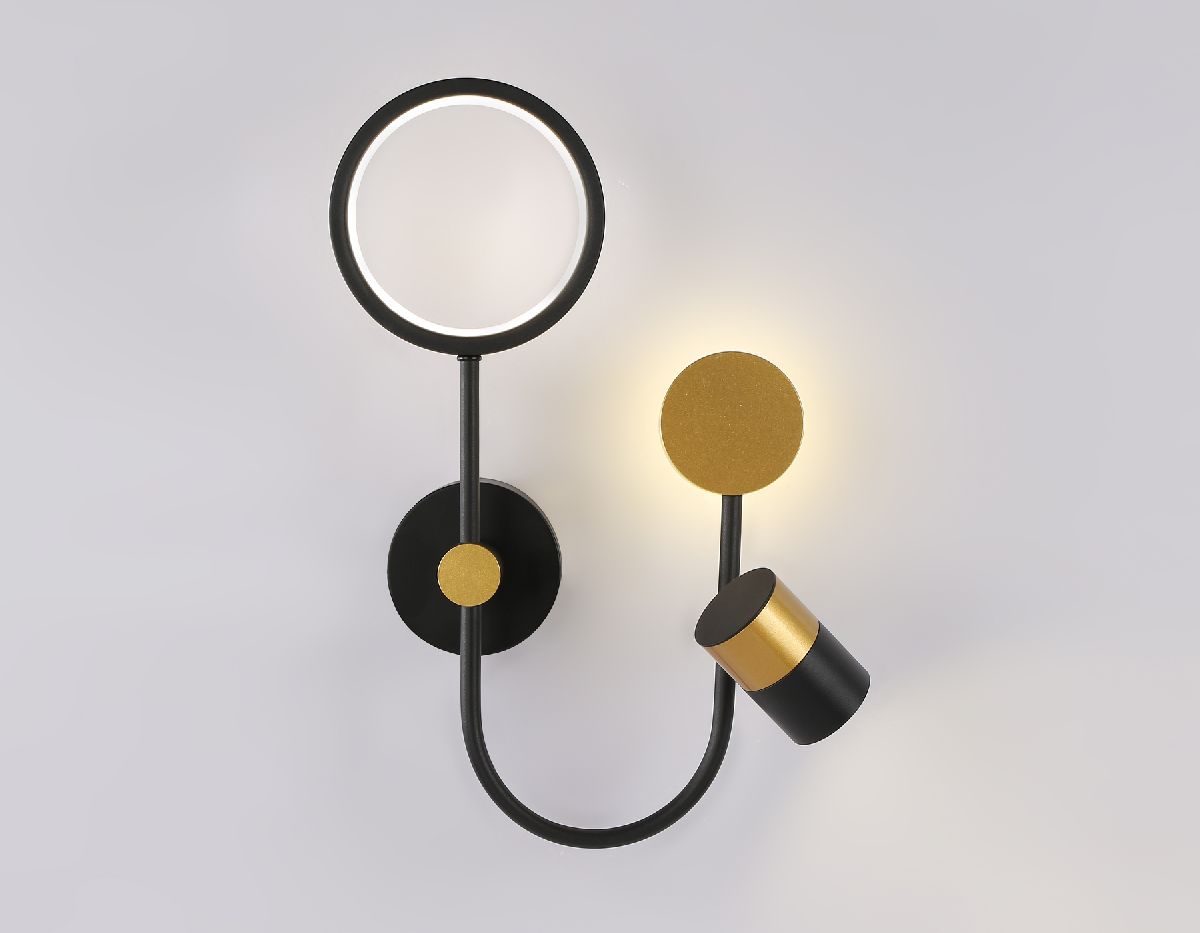 настенный светильник ambrella light linetech fl51602