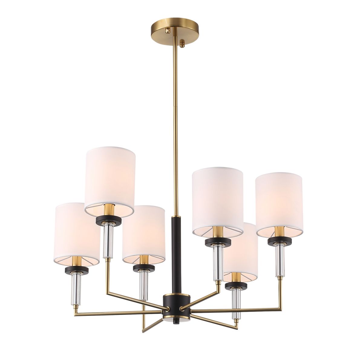 люстра на штанге st luce веритас sl1404.303.06
