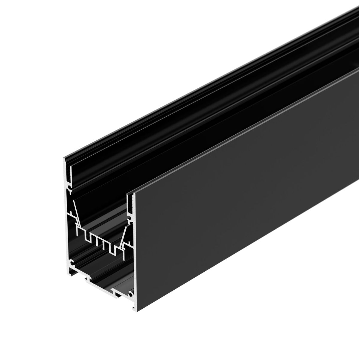 профиль arlight ip-line-5475-2000 black (алюминий) 053899