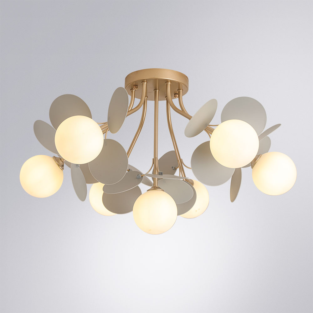 потолочная люстра arte lamp peacock a1369pl-7gy