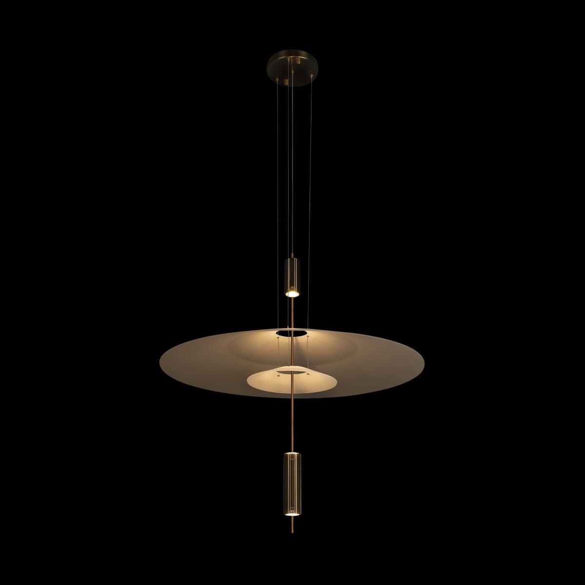 подвесной светильник loft it skylar 10244/a brass