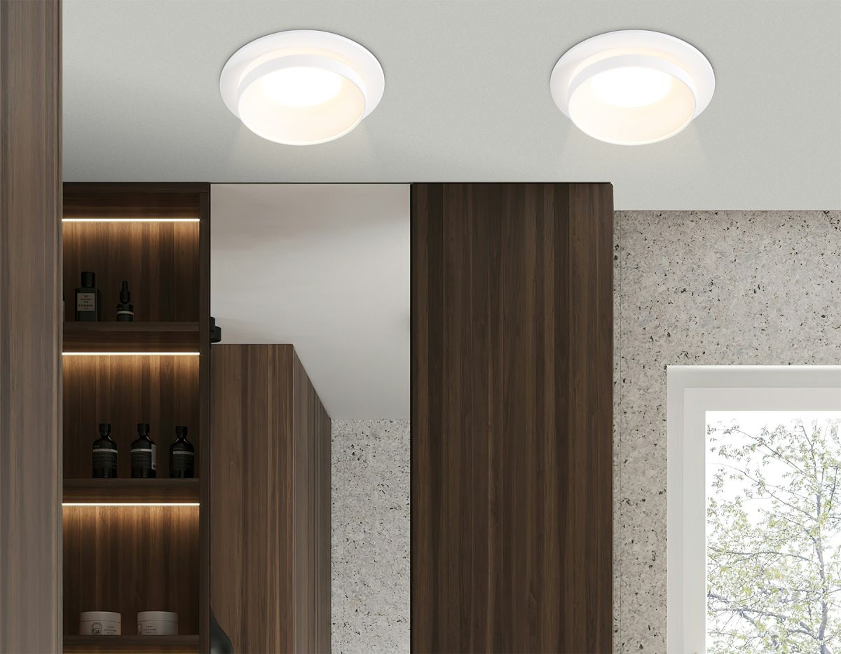 встраиваемый светильник ambrella light techno spot acrylic tech tn30707