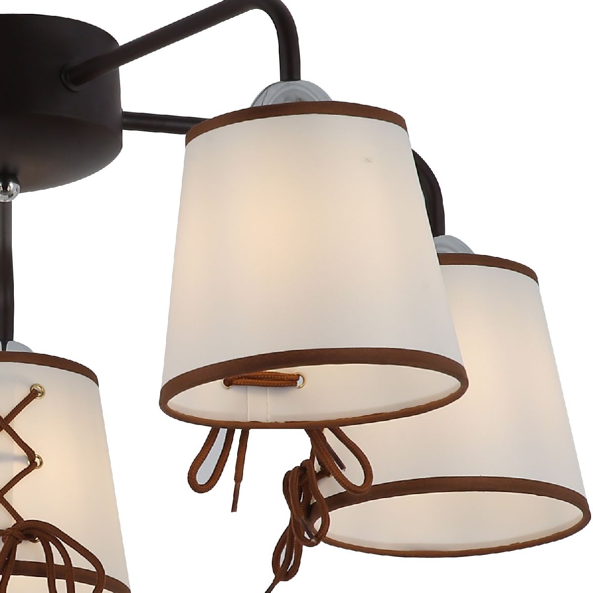 потолочная люстра illumico il6103-5cou-79 cf cr clara
